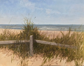 Struna Galleries of Brewster and Chatham, Cape Cod Paintings of New England and Cape Cod  - *Linnell Landing